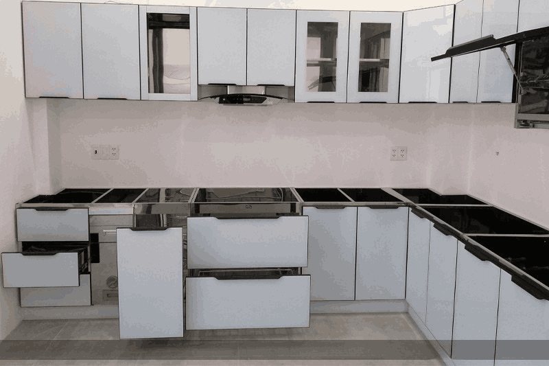 avaya khung inox tủ bếp