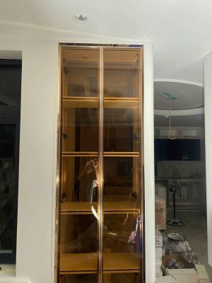 avata kệ inox mạ vàng